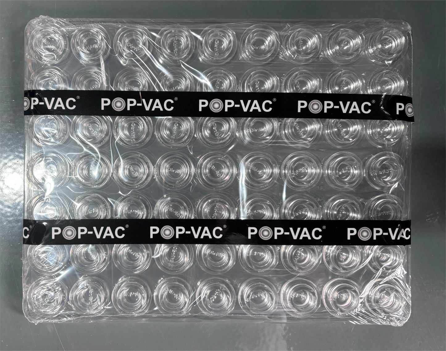 New 4ml Pop-Vac Concentrate Jar - Case of 504 Jars + Lids